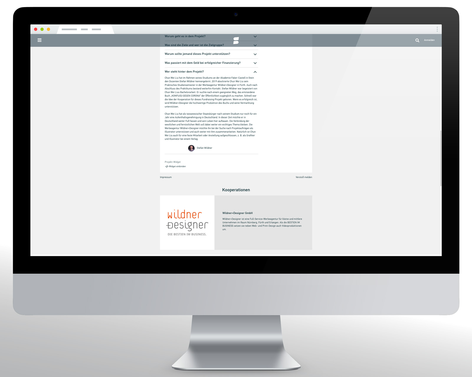 Startnext-Crowdfunding-Kampange Konfu(s) gegen Corona