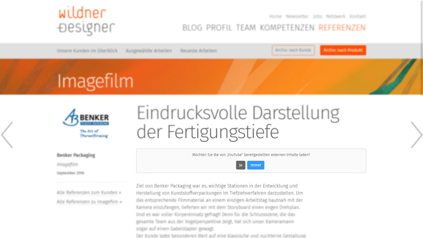 Kontextuelle Zustimmung zur Aktivierung von YouTube-Videos bei Bedarf