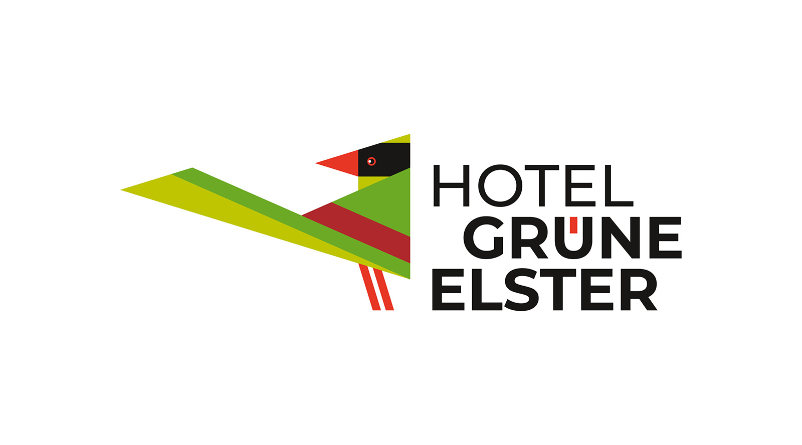 Fassade der grünen Elster – Logo
