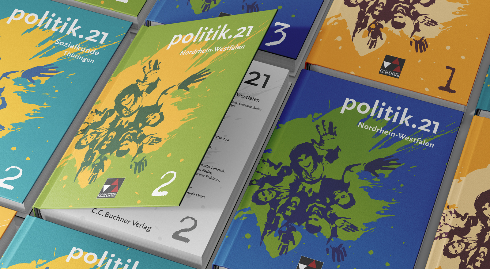 Covergestaltung für die Buchreihe politik21